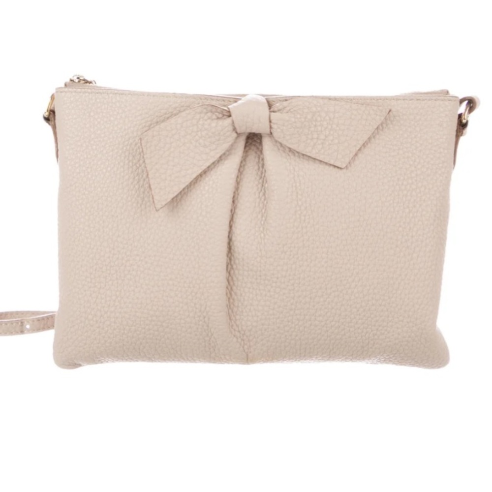 Burberry cream leather crossbody